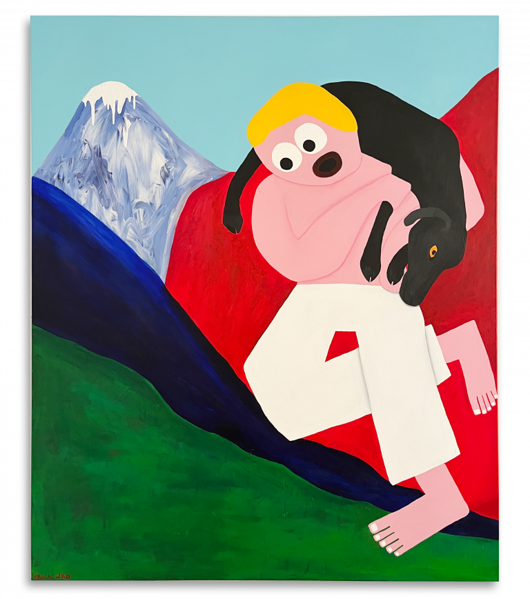 "Reise mit Schaf?" - Acrylics on Canvas - 170 x 140cm